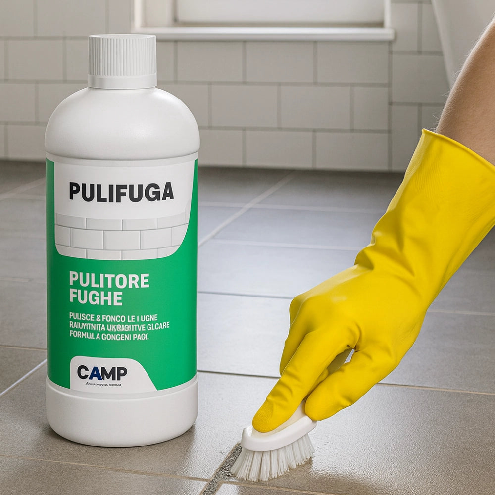 Pulifuga detergente concentrato per fughe e pavimenti 1 litro 6 pezzi