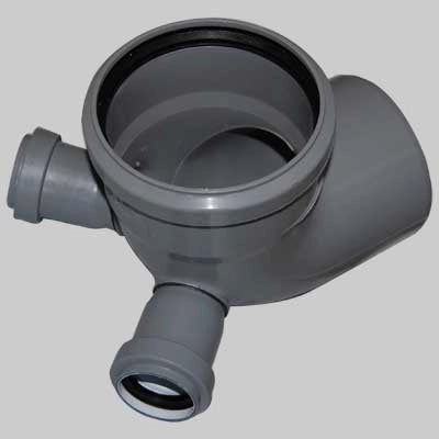 CURVA HTB ANGOLO 875  ° CON DOPPIO ATTACCO  110/5040     WAVIN