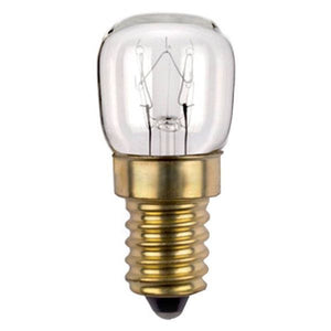 LAMPADINA PICCOLA PERA PER FORNO E PER LAMPADA SALE ALOGENA 15W E14 BOT LIGHTING