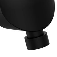 Presa acqua tonda in ottone nero opaco