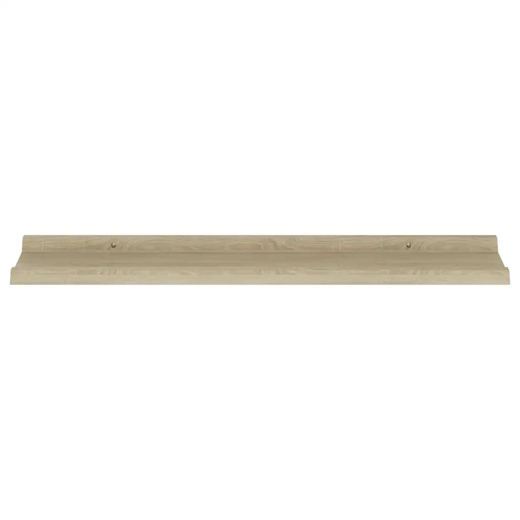 Mensole da Parete 4 pz Rovere Sonoma 80x9x3 cm cod mxl 33530