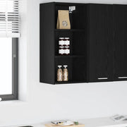 Armadio pensile Rovere Nero 40 x 29,5 x 80 cm Legno multistrato