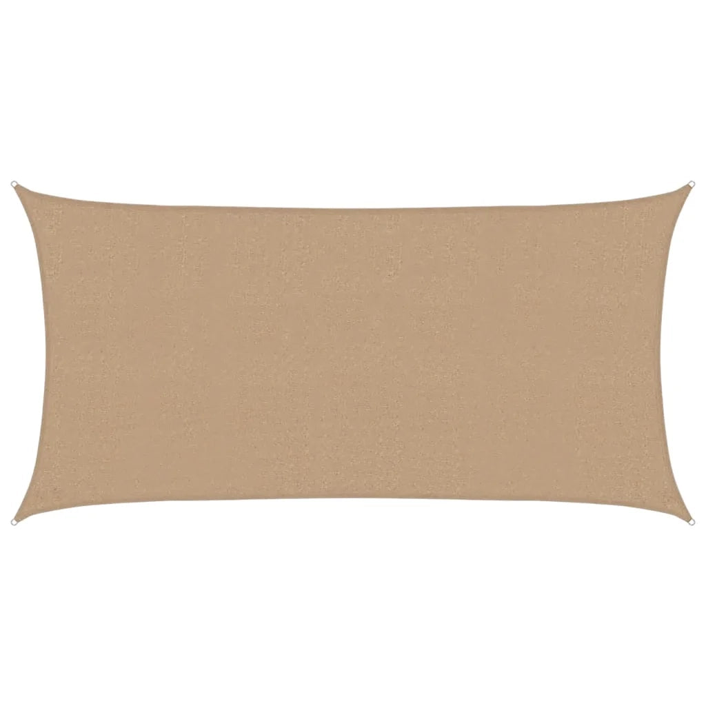 Vela Parasole | Telo Ombra | Vela da ombra 160 g/m2 Grigio Talpa 2,5x4,5 m in HDPE