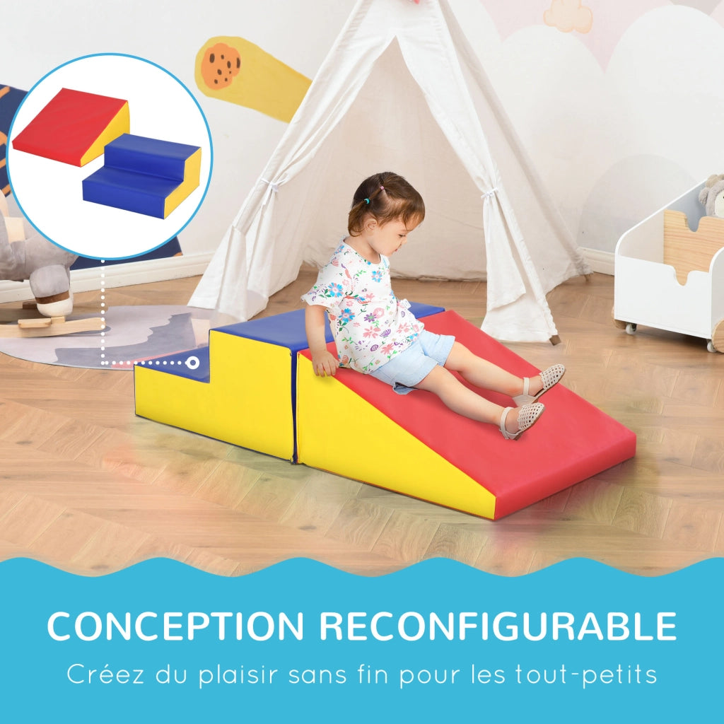 Blocchi di motricit¨¤ per bambini ¨C zephmum ¨C multicolore 50x50x25 cm