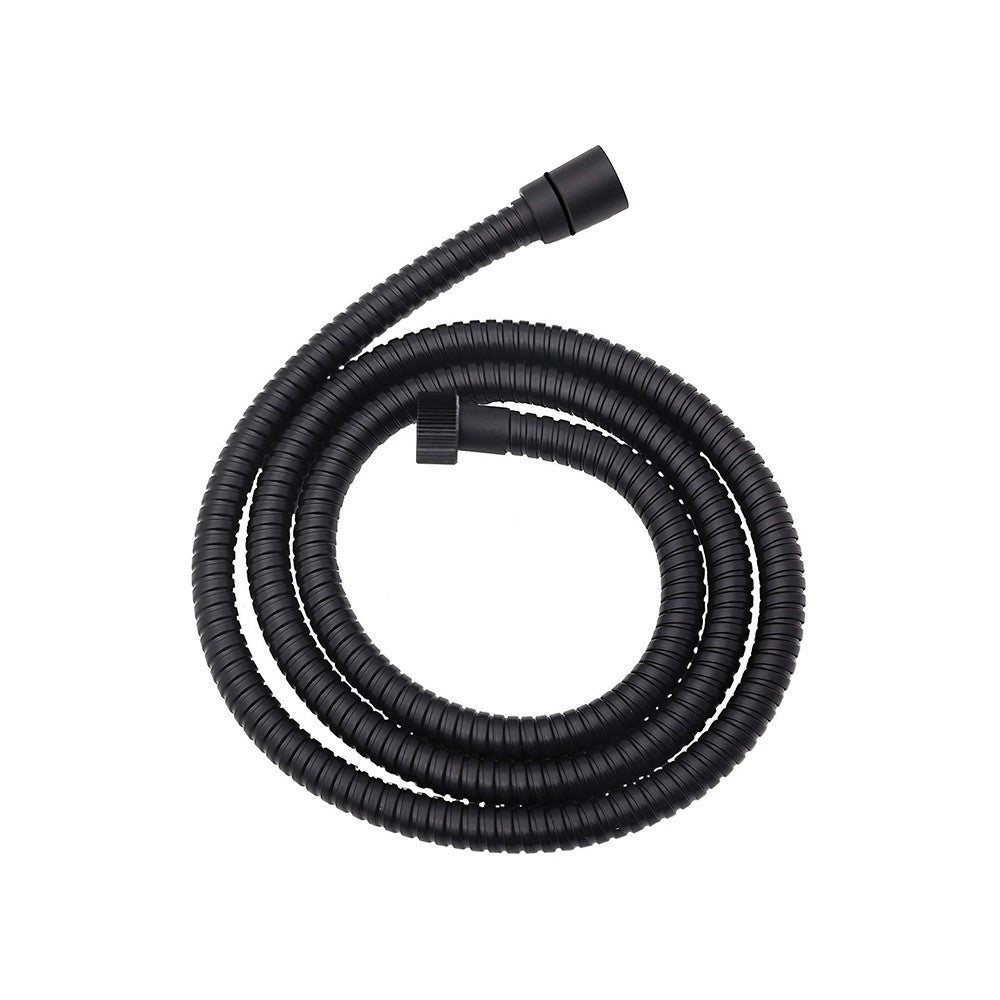 Flessibile doccia 150 cm in ottone nero opaco