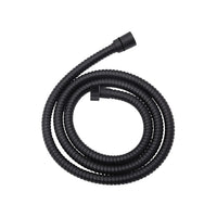 Flessibile doccia 150 cm in ottone nero opaco