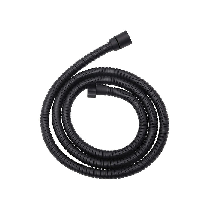 Flessibile doccia 150 cm in ottone nero opaco