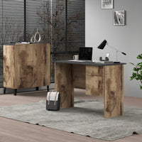 WHOUS Armadio Multiuso con 2 Ante, Made in Italy COLORE: Acero/report, DIMENSIONI: 79,20x38x92,5