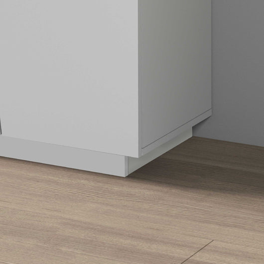 WHOUS Armadio Multiuso con 2 Ante, Made in Italy COLORE: Bianco opaco, DIMENSIONI: 79,20x38x166 cm