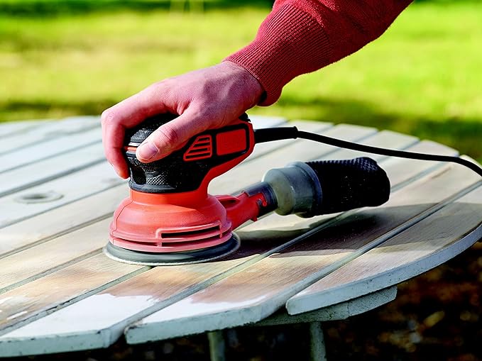 Levigatrice roto orbitale Black & Decker 125mm 240w KA199-QS