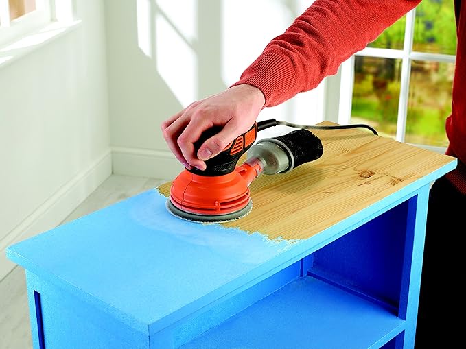 Levigatrice roto orbitale Black & Decker 125mm 240w KA199-QS