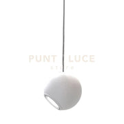 NEMO-B Sospensione 1 luce senza base  attacco GU10 lampadina inclusa colore bianco diametro 12cm
