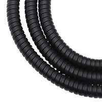 Flessibile doccia 150 cm in ottone nero opaco