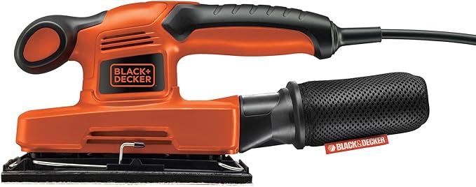 Levigatrice orbitale Black & Decker 90 x 187 mm regolazione KA320EKA