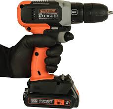 Trapano a batteria Black & Decker 37nm 18V 1 batteria BCD001C1