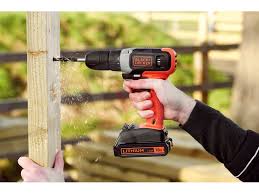 Trapano a batteria Black & Decker 37nm 18V 1 batteria BCD001C1