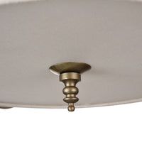 Lampada pendente House in Metallo Burgeon Bronzo