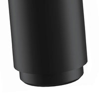 Scarico tondo automatico con click clack e troppo pieno nero opaco