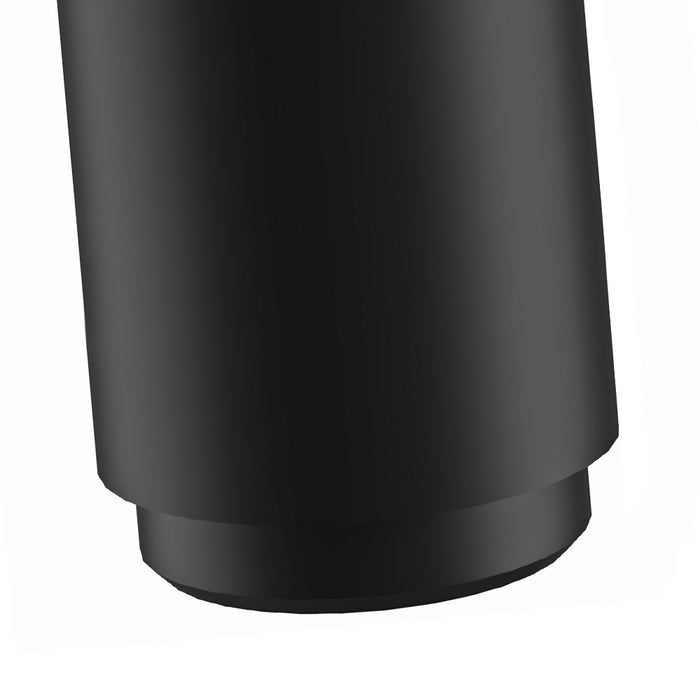 Scarico tondo automatico con click clack e troppo pieno nero opaco