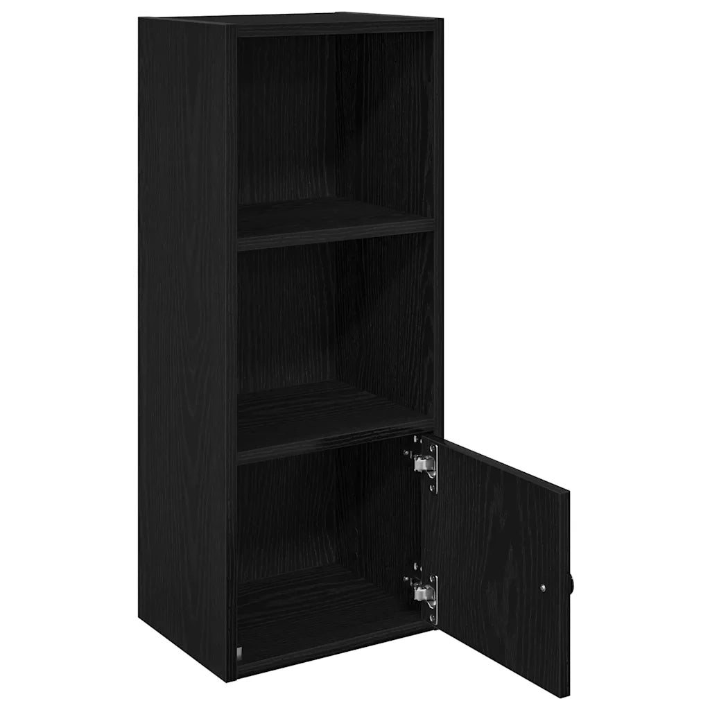 Libreria Rovere Nero 31x24x77 cm in Legno Multistrato