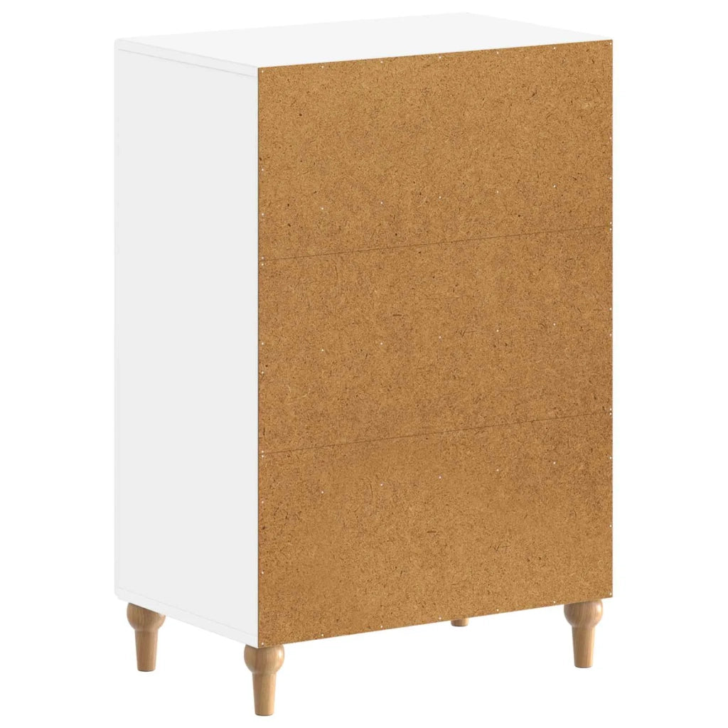 Mobile per scarpe ALKMAAR 59,5 x 39,5 x 90 cm Bianco 896205