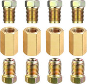 Set di Connettori e Viti per Tubi di Frenatura in Rame e Bronzo - per la maggior parte delle Auto e dei Veicoli Commerciali