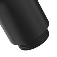 Scarico quadro automatico con click clack e troppo pieno nero opaco