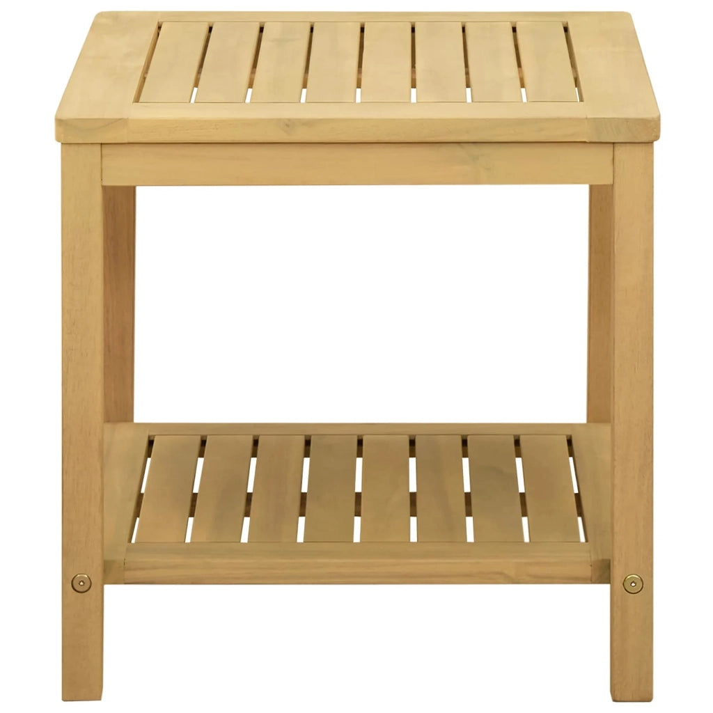 Tavolo laterale Olio Naturale 45 x 45 x 45 cm