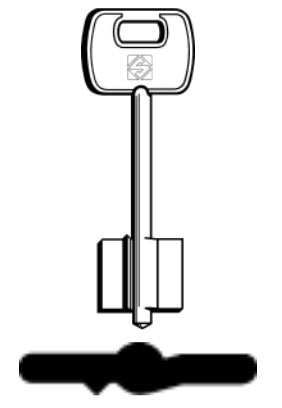 SILCA CHIAVE DOPPIA MAPPA 5IE9 confezione da PEZZI 5