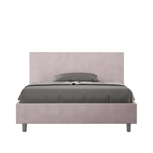 Letto Matrimoniale 160x200 cm con Rete Adele Glicine