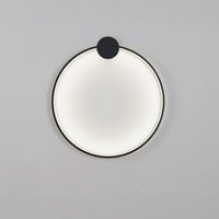 Lampada Da Parete Led App1386-cw Black 40cm