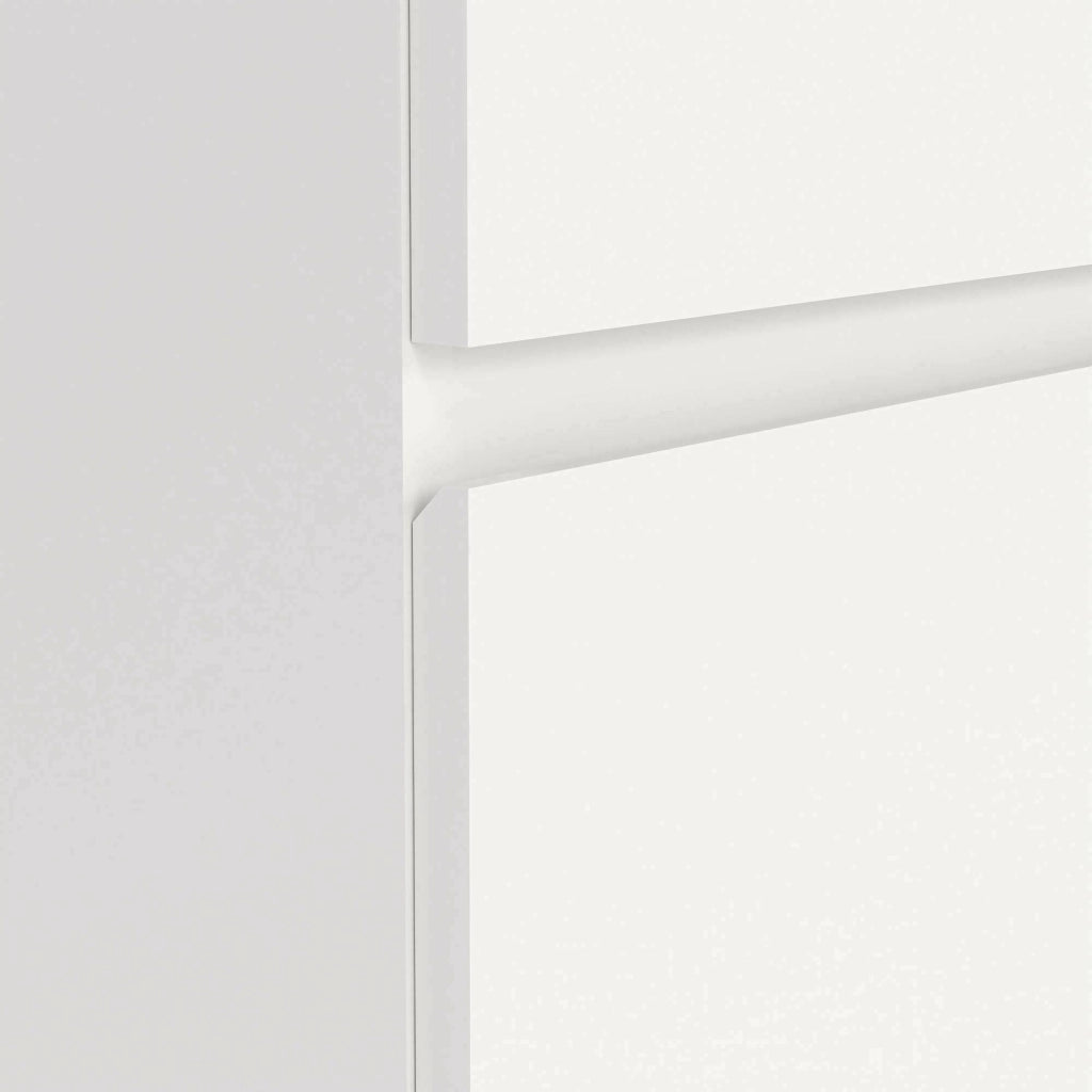 Cassettiera atre Aski, colore bianco, cm 76 x 83 x 40