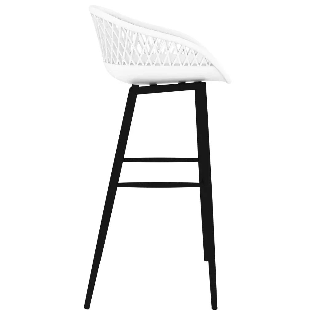 Set da Bar 5 pz Nero e Bianco 3057376