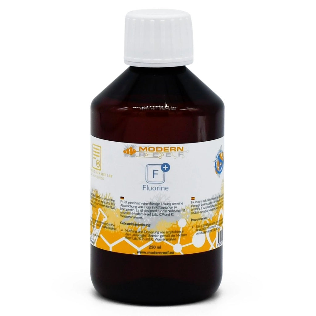 Modern Reef F+ 250ml - integratore di Fluoro per acquari di barriera