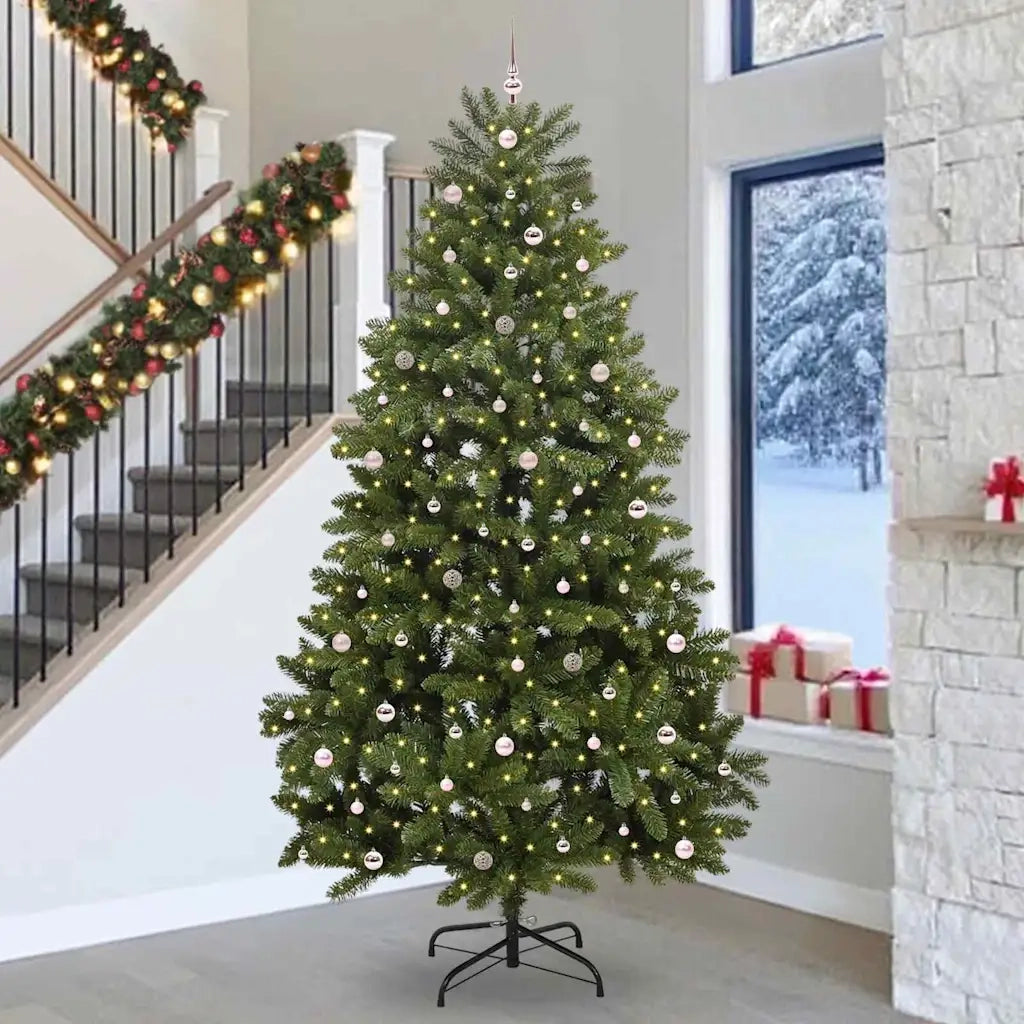 Albero di Natale artificiale Verde 300 cm PVC e Metallo 3395723
