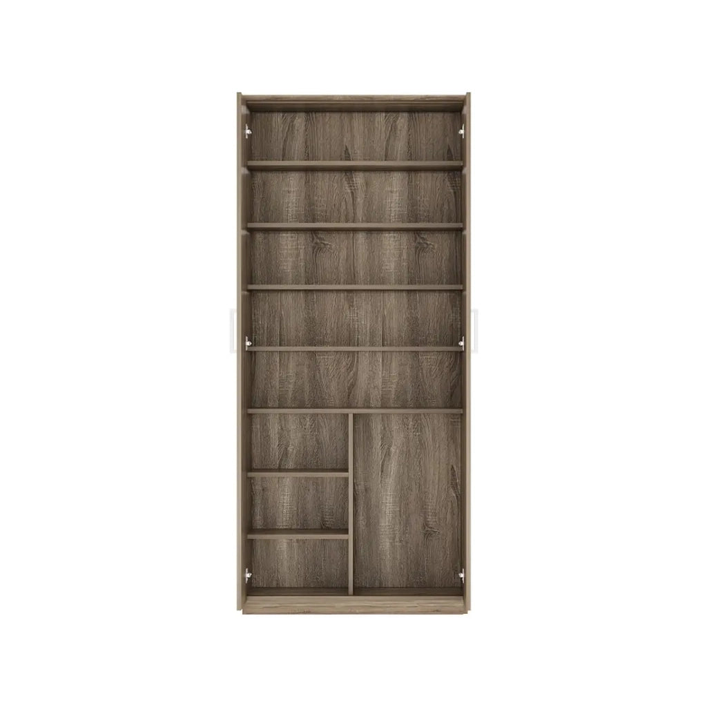 Mobile per scarpe XL TOM – 2 porte – Rovere chiaro