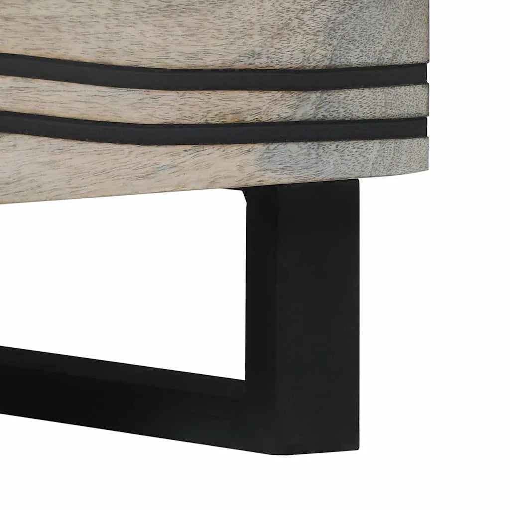 Tavolino da salotto Bianco 80 x 50 x 40 cm Legno ingegnerizzato 4017977