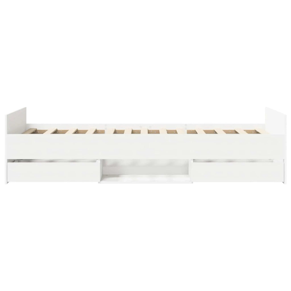 Telaio del letto con storage Bianco 80 x 200 cm 3429509