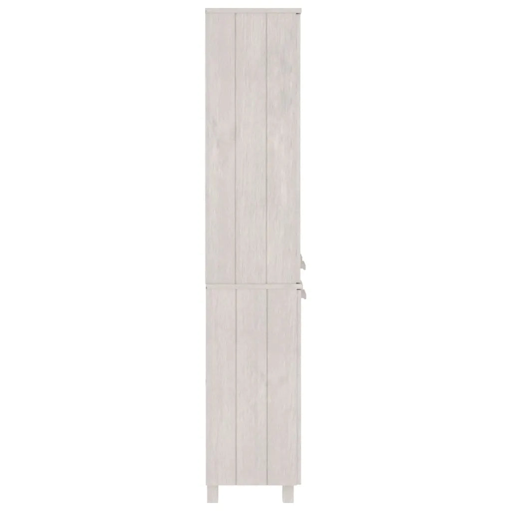 Credenza HAMAR in Legno Massello di Pino Bianca 3100927