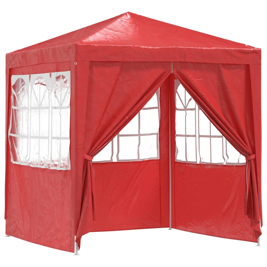 Tenda Party Rosso 200 x 200 x 240 cm PE e Acciaio 42032994