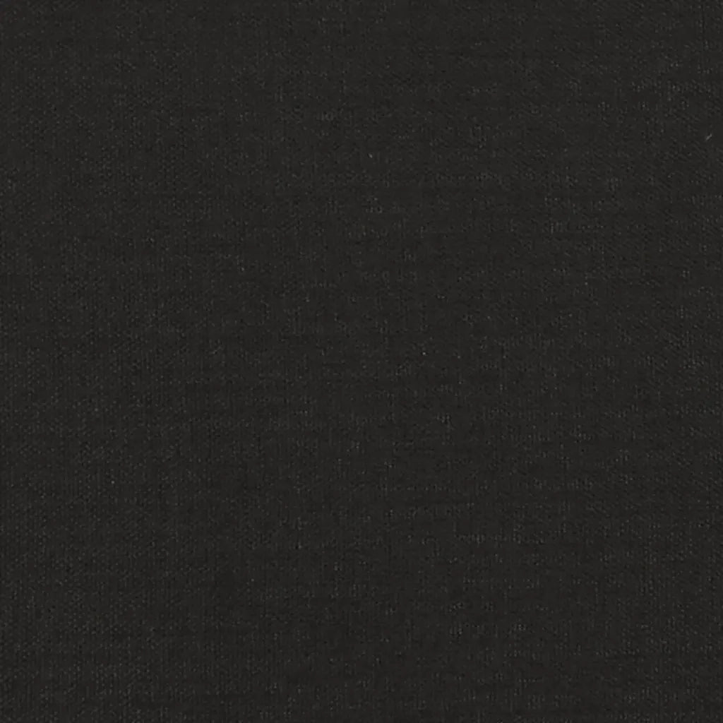 Divano Letto a 2 Posti Nero in Tessuto 375725