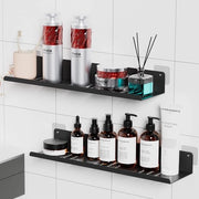 Organizzatore per la stanza da bagno in acciaio inossidabile - set da 2