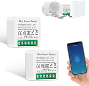 Luce a Wi-Fi per la casa - Mini Interruttore DIY compatibile con Alexa e Google Home