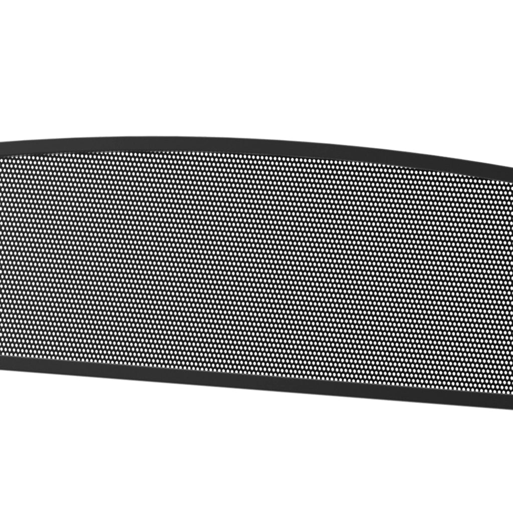 Panchina da Giardino 3 Posti ¨C zephmum ¨C Nero Metallo 127x60x87 cm