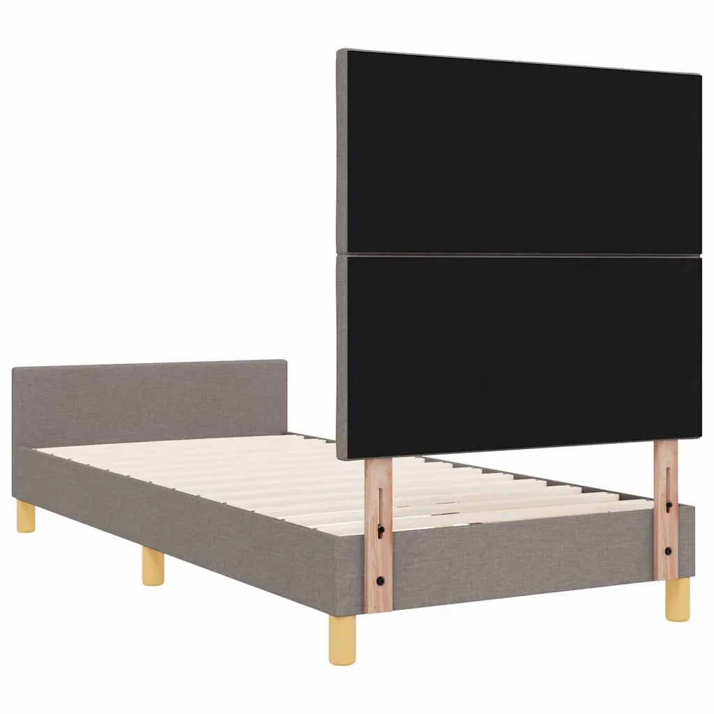 Struttura del letto con testiera Talpa 100 x 200 cm Tessuto 3344785