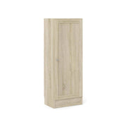 Libreria Amedee, Scaffale da ufficio, Mobile portalibri, Biblioteca, 41x28 h107 cm, Quercia