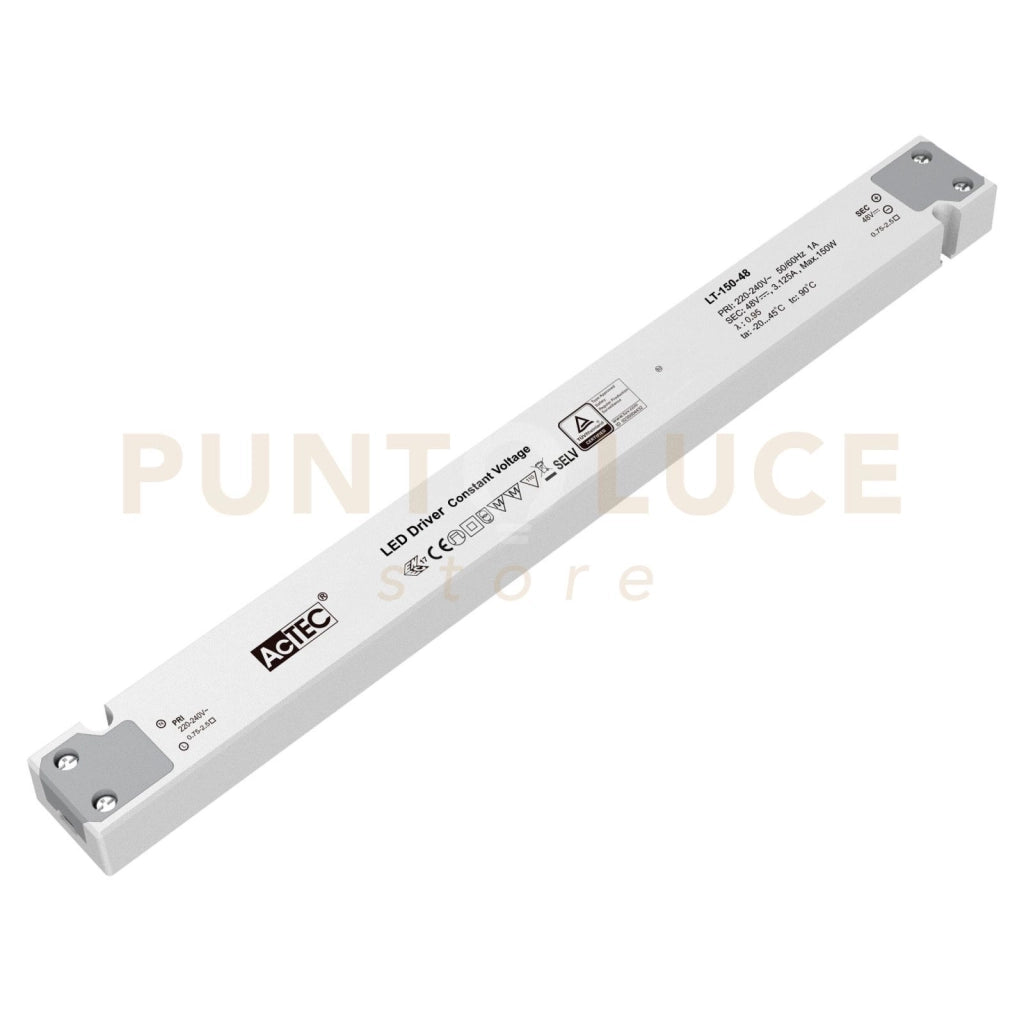 I-DRIVER-LT-150-48 DRIVER LT 24V TENSIONE COSTANTE 150W 6,25A INPUT AC220-240V 33,6X3X1,7CM