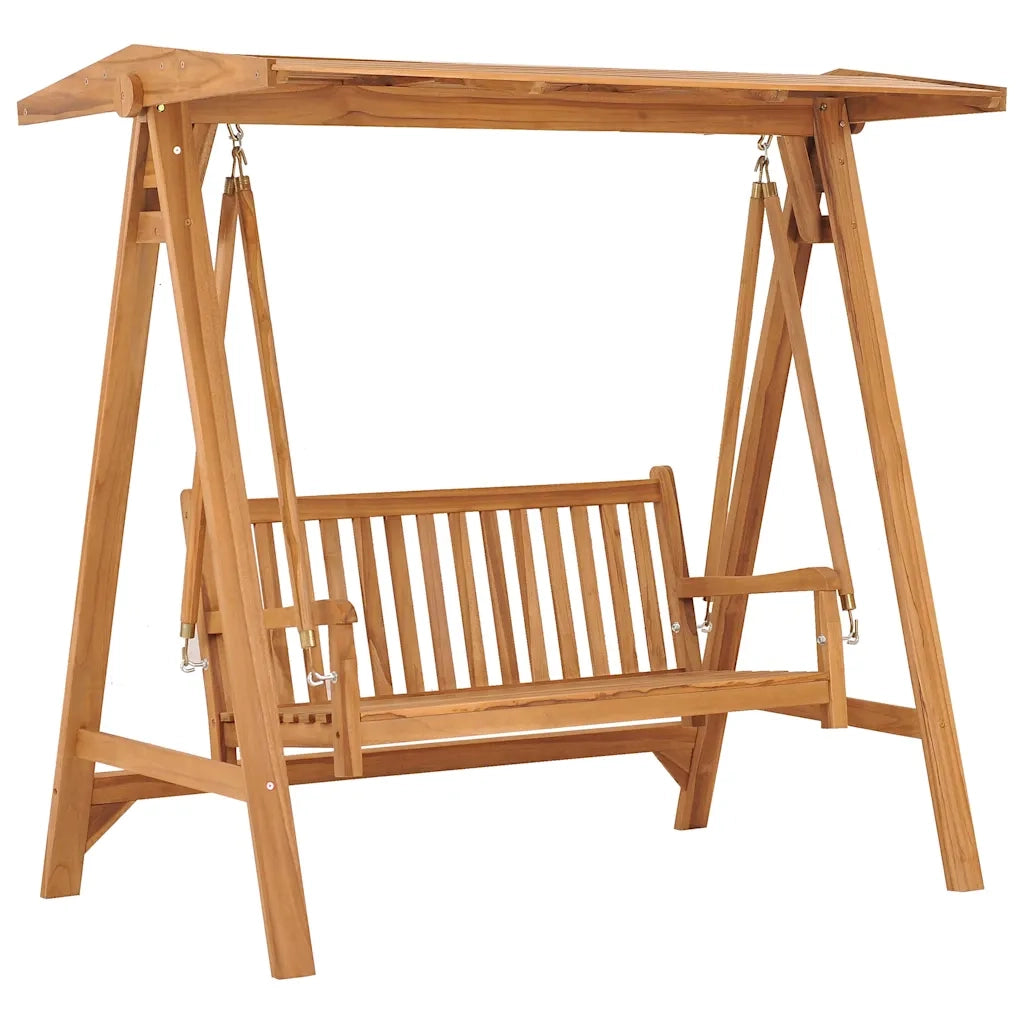 Dondolo da Giardino 170 cm in Legno Massello di Teak cod mxl 46387