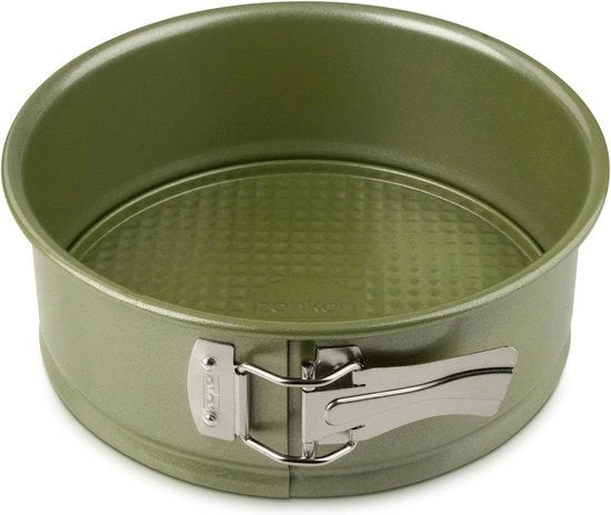 Forma a spirale 20 cm con bordo alto della serie Green Vision - forma per torta a 20 pezzi con rivestimento antiscivolo vegano