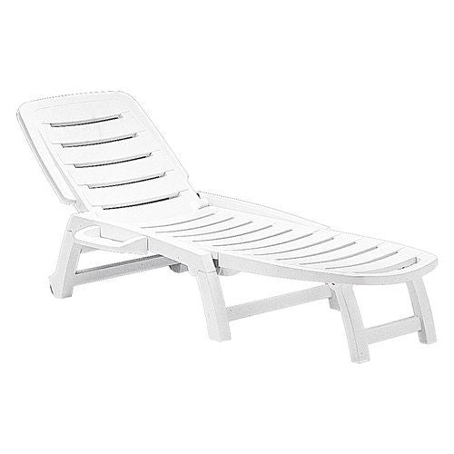Lettino prendisole grandsoleil s6805b cottage bianco
